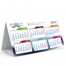 Calendario Sobremesa Triangular
